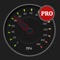 Displays your current speed on Analog/Digital Speedometer, keeps track of your top speed and average speed