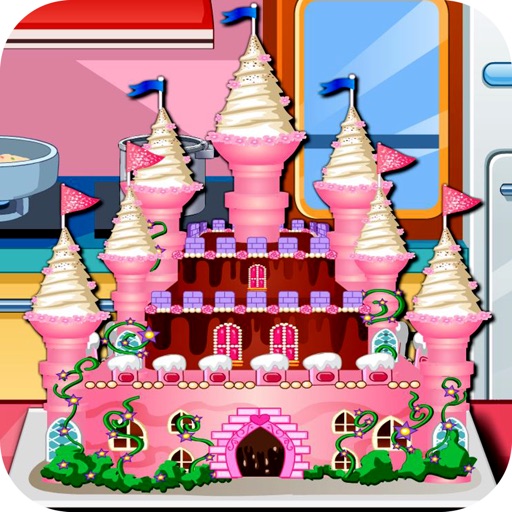 Princess Castle Cake Games Icon