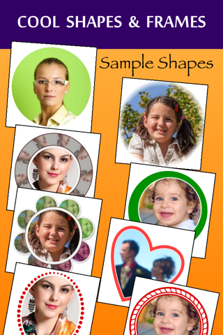 Shapes++ ◯ frame & circle crop - náhled