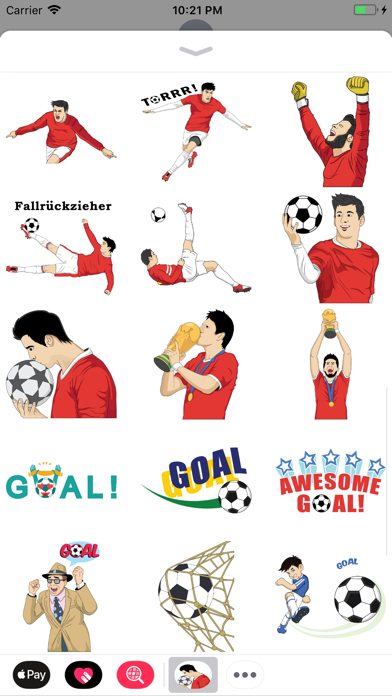 Soccer/Football Emoji Stickers screenshot 3