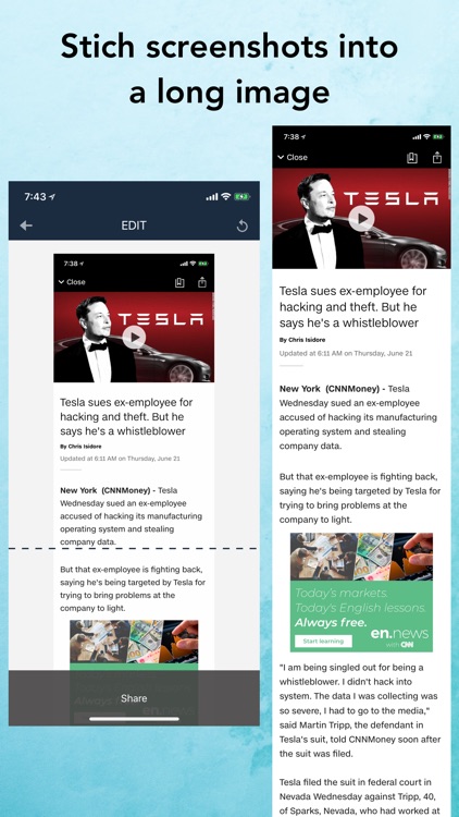 Auto Stitch - Long Screenshots
