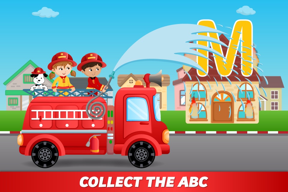 ABC Fire Truck Firefighter Fun screenshot 3