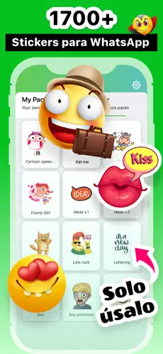 Screenshot 5 Crear stickers para top meme iphone