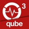The qubeC3 simulation system based on the C3 was developed by SKILLQUBE GmbH and consists of an ECG monitor with a fully integrated AED function and a dynamic 12-lead ECG, a wireless control unit for instructors and an external skill trainer for auscultation, blood glucose and temperature measurements on the patient