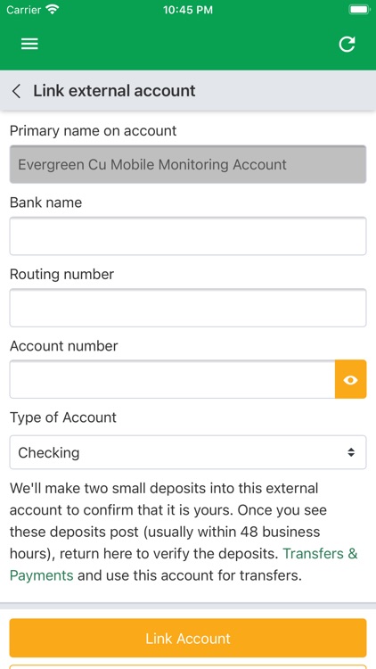 Evergreen Mobile Banking