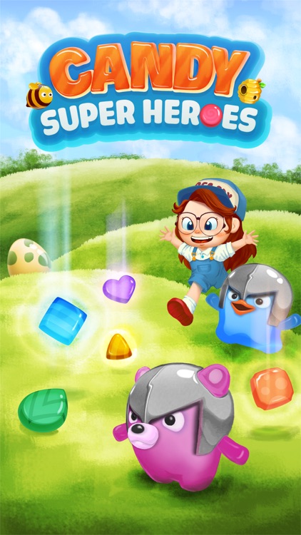 Candy Super Heroes screenshot-4