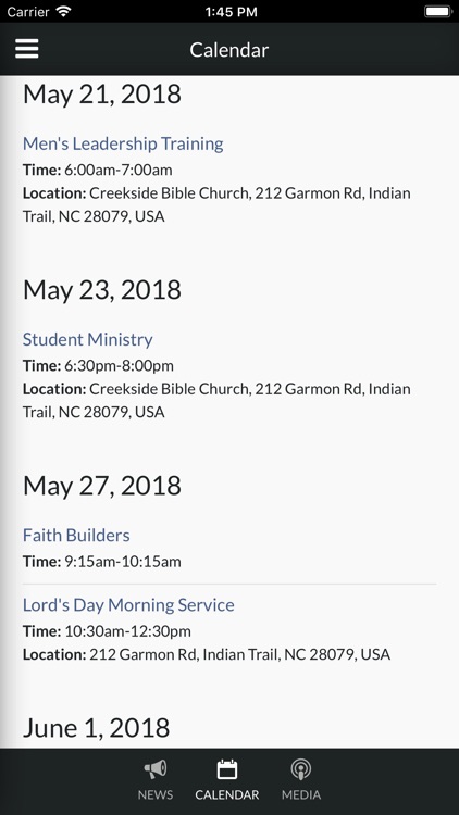 Creekside Bible Church NC screenshot-3