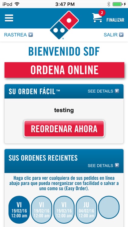 Domino’s Pizza®