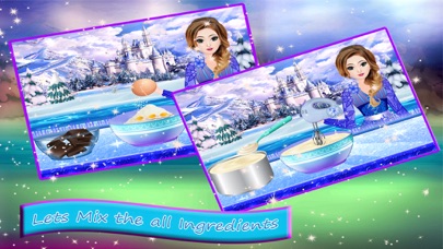 Ice Princess Castle Cake Maker screenshot 4