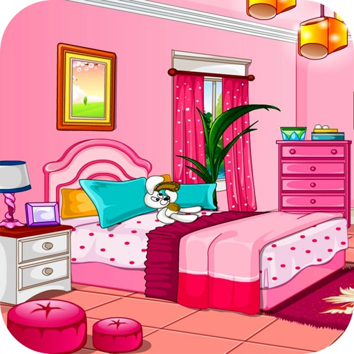 Girly room decoration game by Les Placements R.A. Inc.