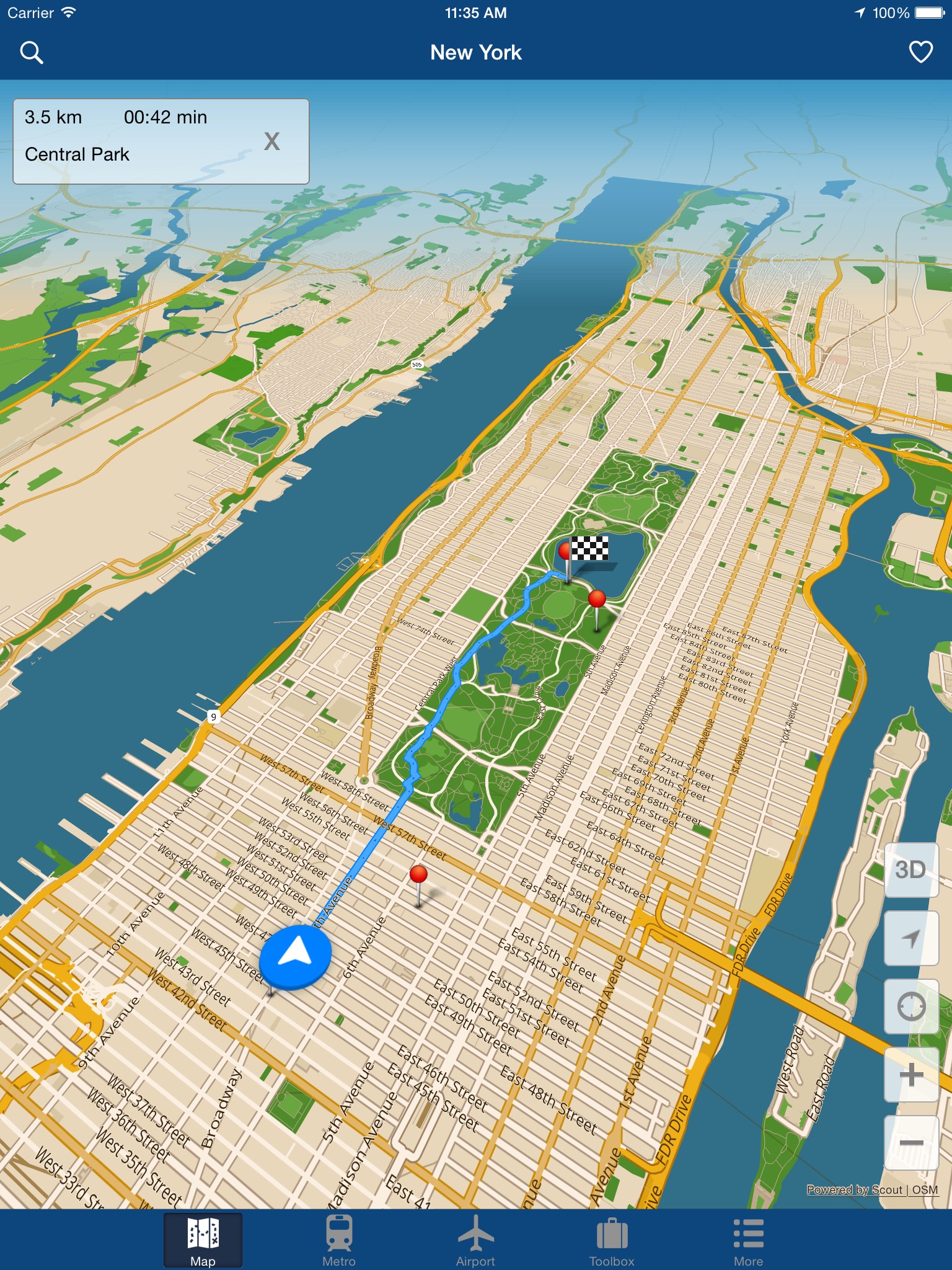 New York Offline Map screenshot 3