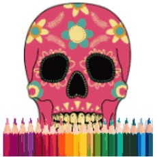 Activities of Skull Pixel Coloring Art