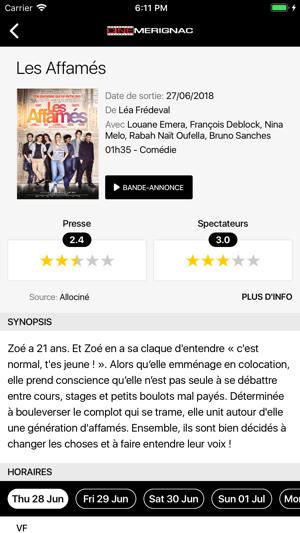 Ciné Mérignac(圖4)-速報App