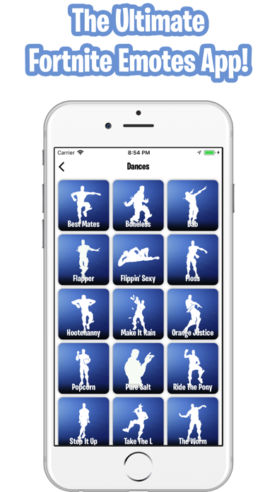 Emotes For Fortnite Dances By Alex Consel Ios United Kingdom Searchman App Data Information - code roblox dancing simulator just dance