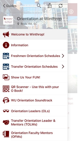 Winthrop University Guides(圖4)-速報App