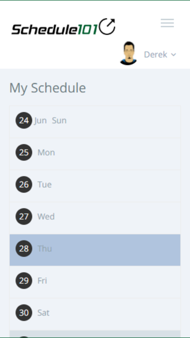 Schedule101 screenshot 4