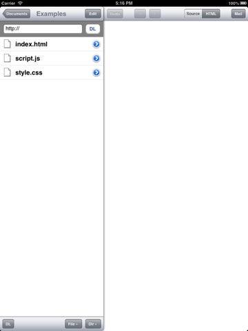 Best Text Edit + WEB HTML - náhled