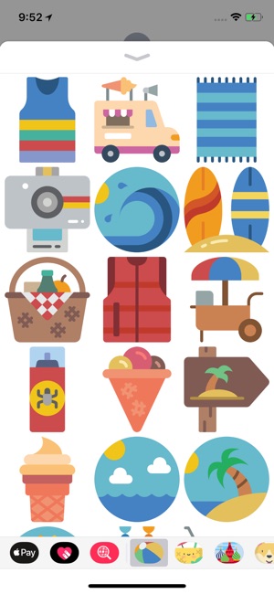 Awesome Summer Time Stickers(圖1)-速報App