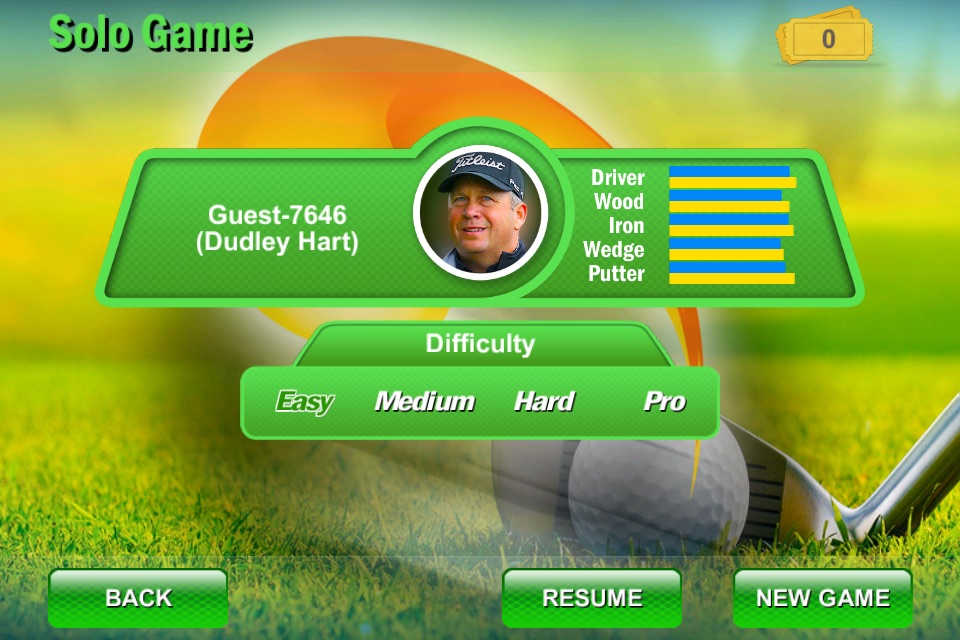 Finger Golf by Zelosport screenshot 4