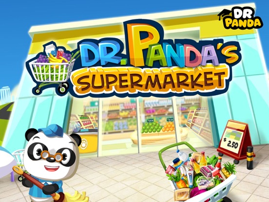 Dr. Panda Supermarkt iPad app afbeelding 6
