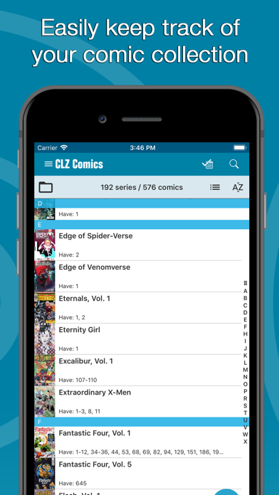 How to cancel & delete CLZ Comics - Comic Database from iphone & ipad 1