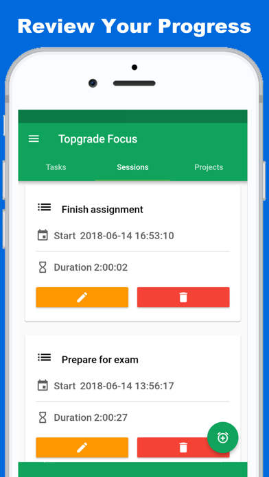 Topgrade Focus - Time Tracker screenshot 4
