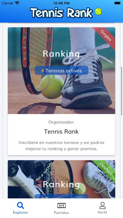 Tennis Rank