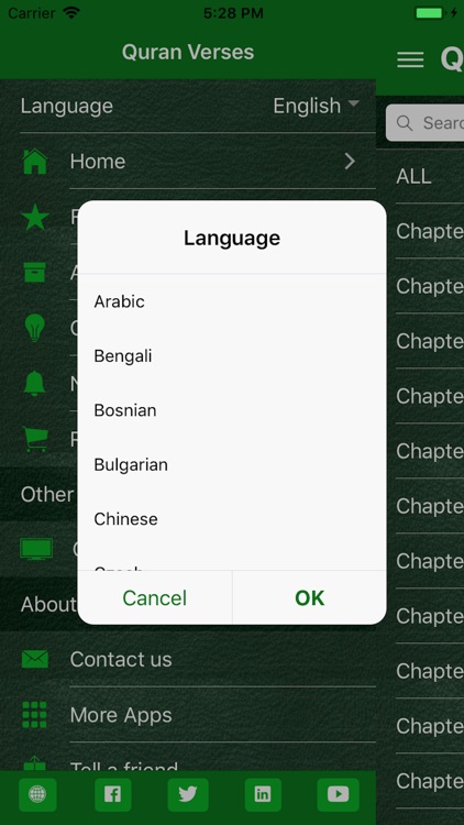 Quran Verses - in 27 Languages