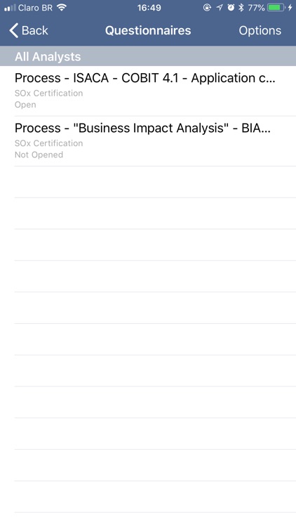 Questionnaires – SAI Global screenshot-3