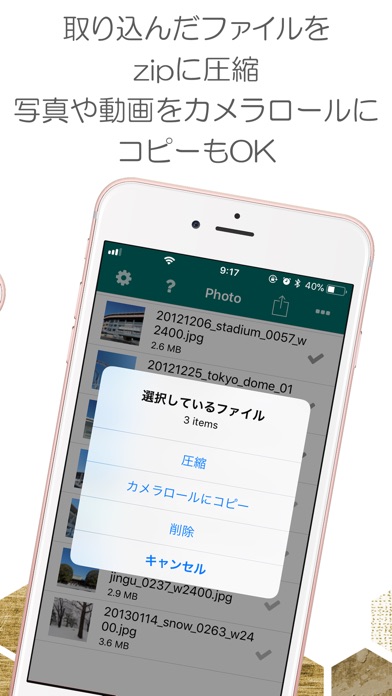 Easy zip Pro - zip/ra... screenshot1