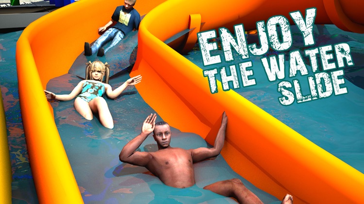 Water Slide Sim Games 2018 screenshot-4