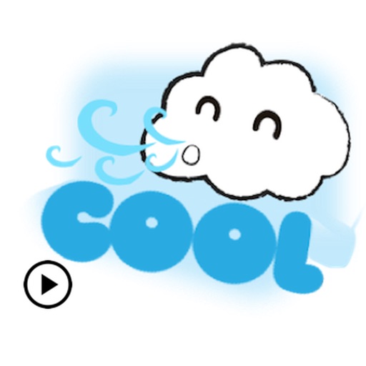 Animated Cute Weather Sticker icon