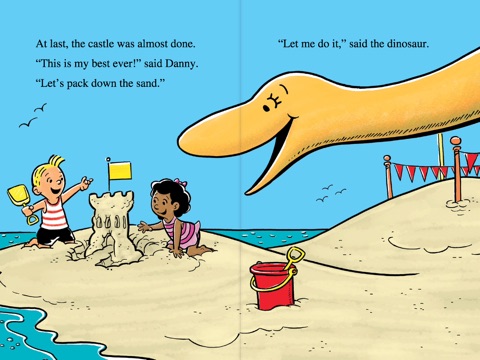 danny and the dinosaur and the sand castle contest