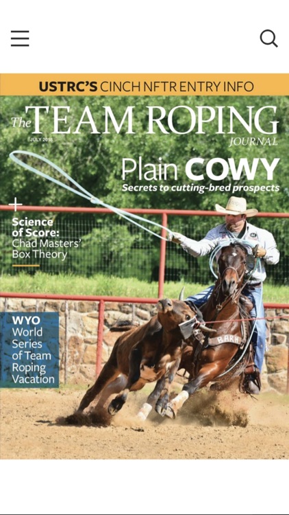 The Team Roping Journal