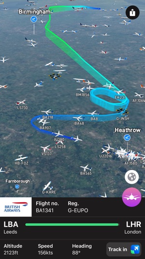 Plane Finder 3D(圖1)-速報App