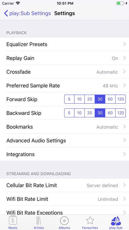 play:Sub Music Streamer screenshot-5