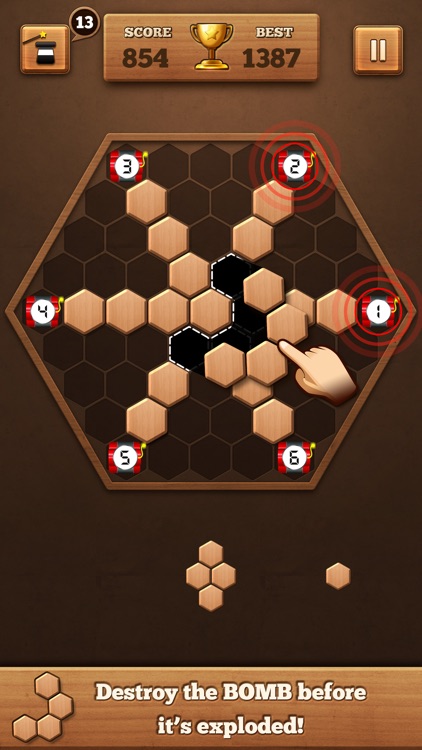 Fill Wooden Block: Wood Puzzle