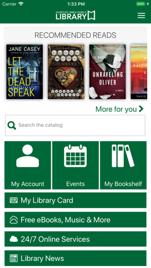 Huntley Area Public Library(圖1)-速報App