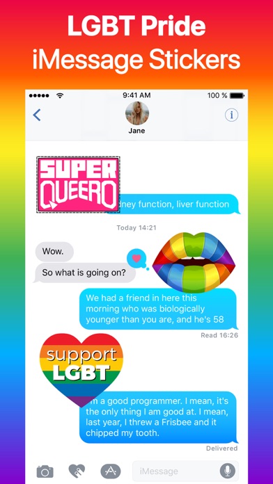 80+ Pride Love Sticker Pack screenshot 4