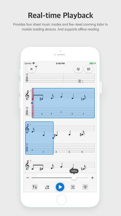 BeckTabs - Sheet Music Player screenshot 2