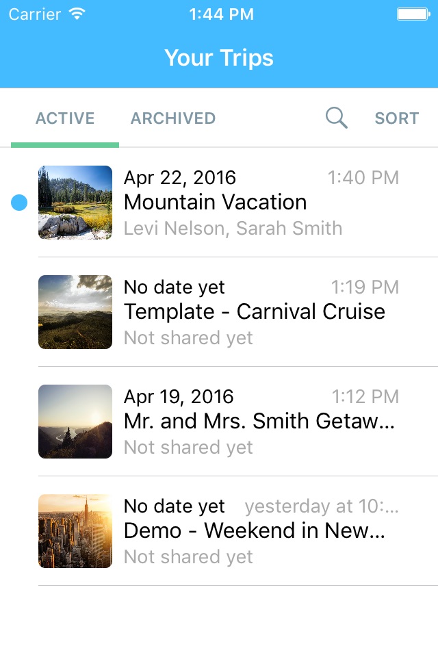Travefy Pro: View Client Trips screenshot 2