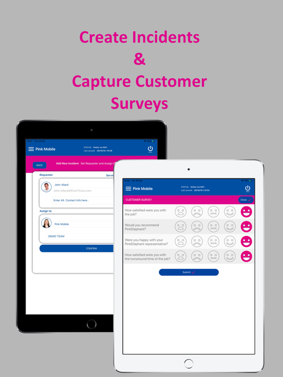 Screenshot #6 pour Cherwell Mobile for Pink