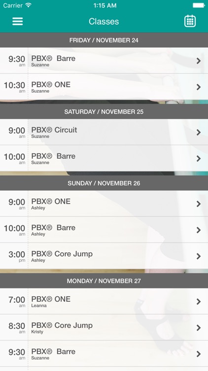 PBX pilates barre extreme