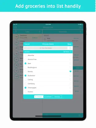 Captura de Pantalla 3 Grocery List- Gift & Food List iphone