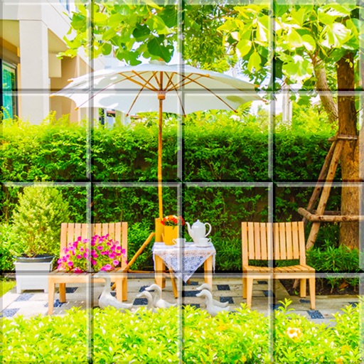 Tile Puzzle Outdoor Seatings