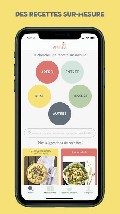 How to cancel & delete Appetia - La bonne recette from iphone & ipad 1