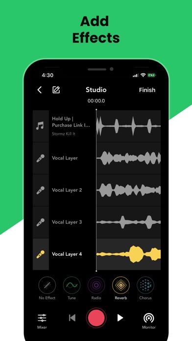 Rapchat: Song Maker Studio Screenshot