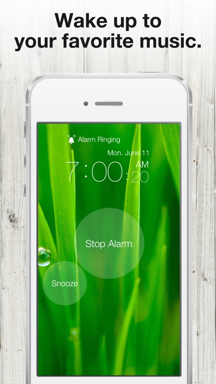 One Touch Alarm Clock