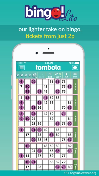 Tombola Bingo - UK Bingo Games By Tombola