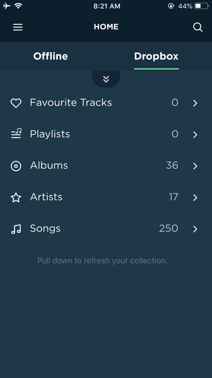 Dropify - Cloud Music Player screenshot-3